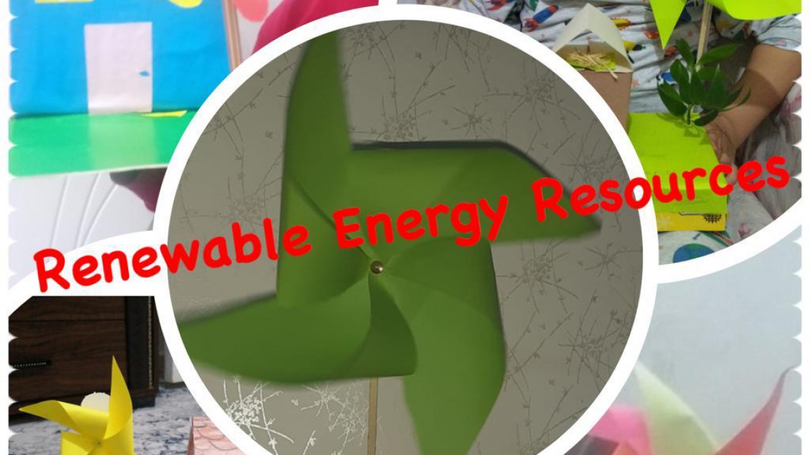 1/F Sınıfı Renewable Energy Resources isimli eTwinning projesine katıldı.